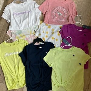 Abercrombie Girl’s Shirt Lot- size 7/8